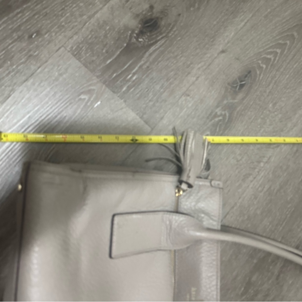 Kate Spade Taupe Leather Tote - Picture 13 of 13